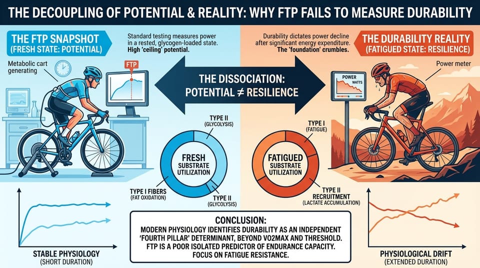 Entry #009: Why functional threshold power may not fully capture durability in cycling